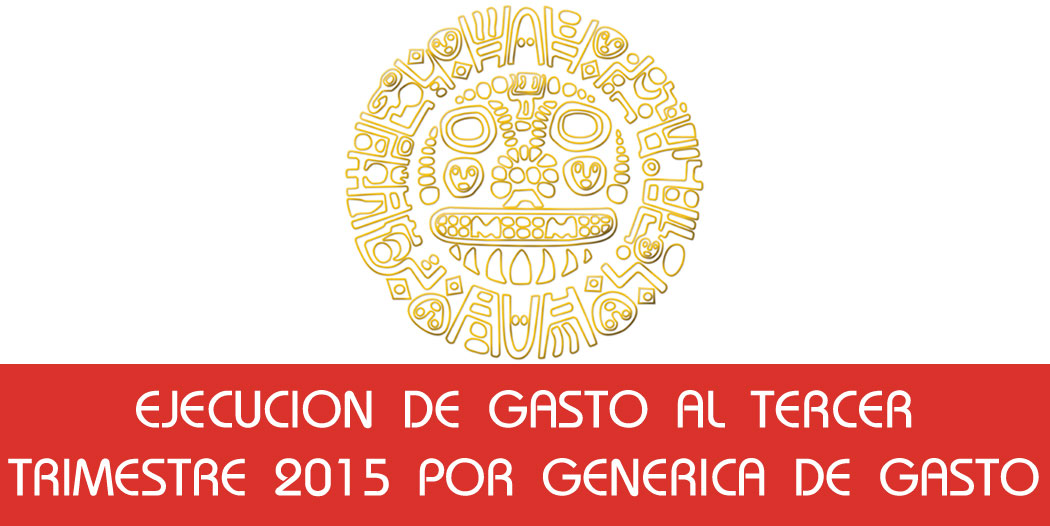 Ejecucion de Gasto Tercer Trimestre 2015