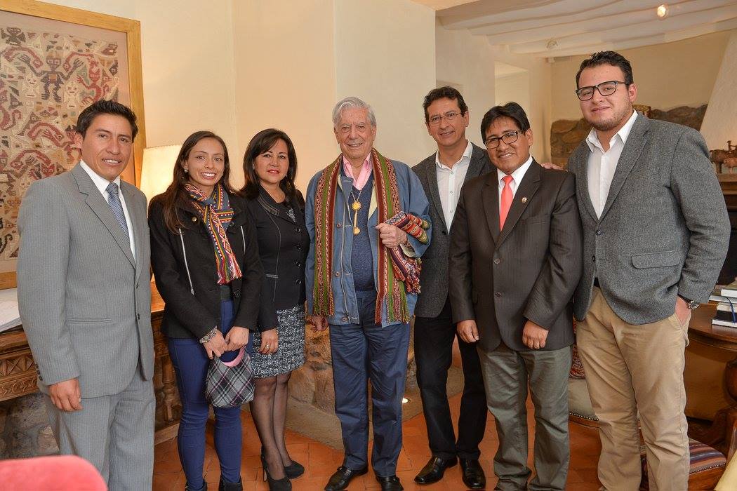 Dr. Mario Vargas Llosa es declarado Visitante Distinguido